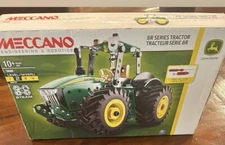 Meccano Set 18302 John Deere 8R Series Tractor Engineering & Robotics STEM NEW