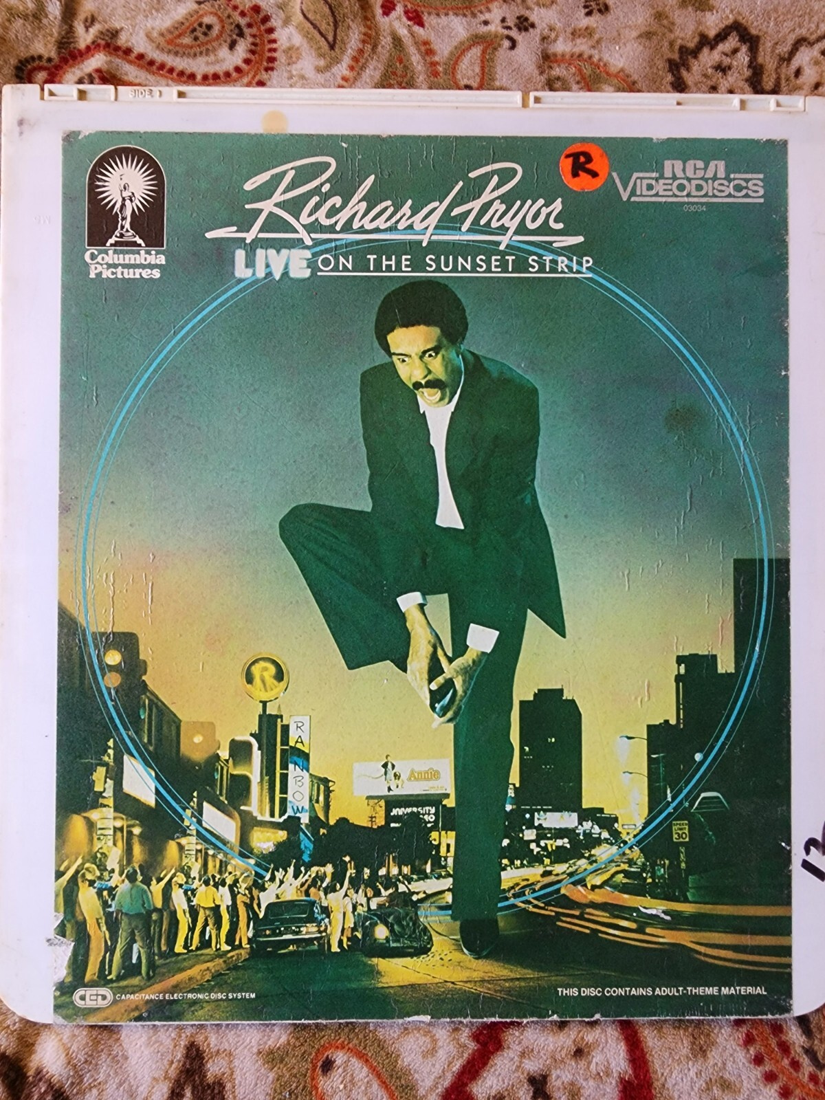 Richard Pryor Live: Sunset Strip (1982) CED RCA SelectaVision | eBay