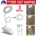 <!--F#f_0-->USB Flexible Clamp Clip-On LED Light Reading Table Desk Bed Bedside Night Lamp<!--F/-->