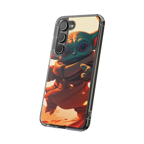 Cute Baby Yoda Clear Phone Case, Mandalorian Gift, Star Wars Case, Geeky Phone - Picture 96 of 124