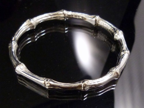 Medium Bamboo Cuff Bangle Bracelet 