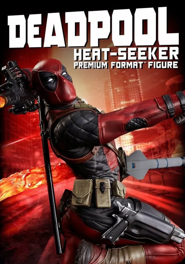 DEADPOOL Heat Seeker SIDESHOW EXCLUSIVE Premium Format Statue NEW