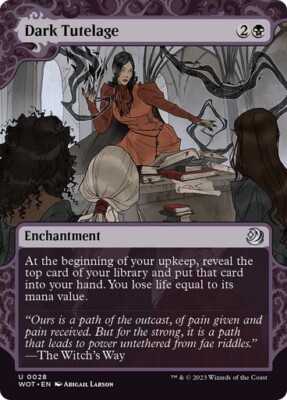 Dark Tutelage Wilds of Eldraine: Enchanting Tales MTG Magic
