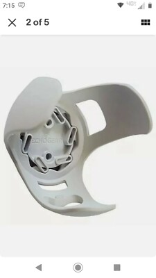 Echogear Wall Mount White for Echo Dot 4th Gen/EGMA-EDM2 No Mounting Screws