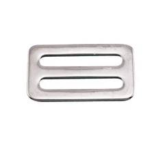 FIXED THREADING PLATE 304 STAINLESS STEEL 2" X 1-1/4" (S0215-0050)