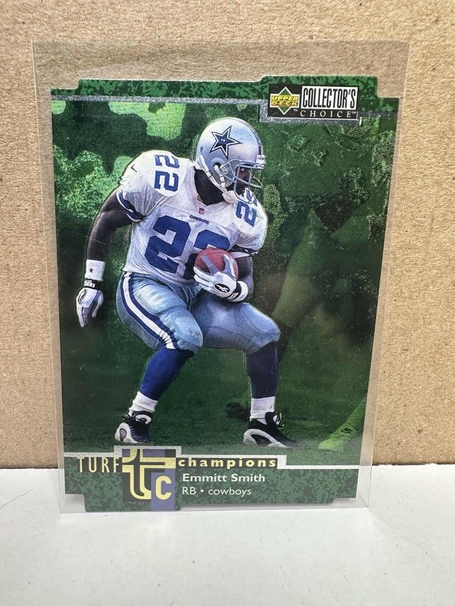 1997 collectors choice die cut turf champions emmitt smith #TC61