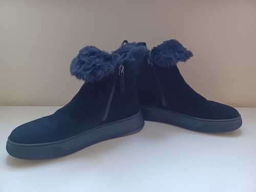 Botas Scholl de gamuza negras para mujer - Imagen 8 de 8