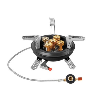 Camping Gas Stove High Pressured Hiking Burner 16000W BRS-201 Windshield Butane