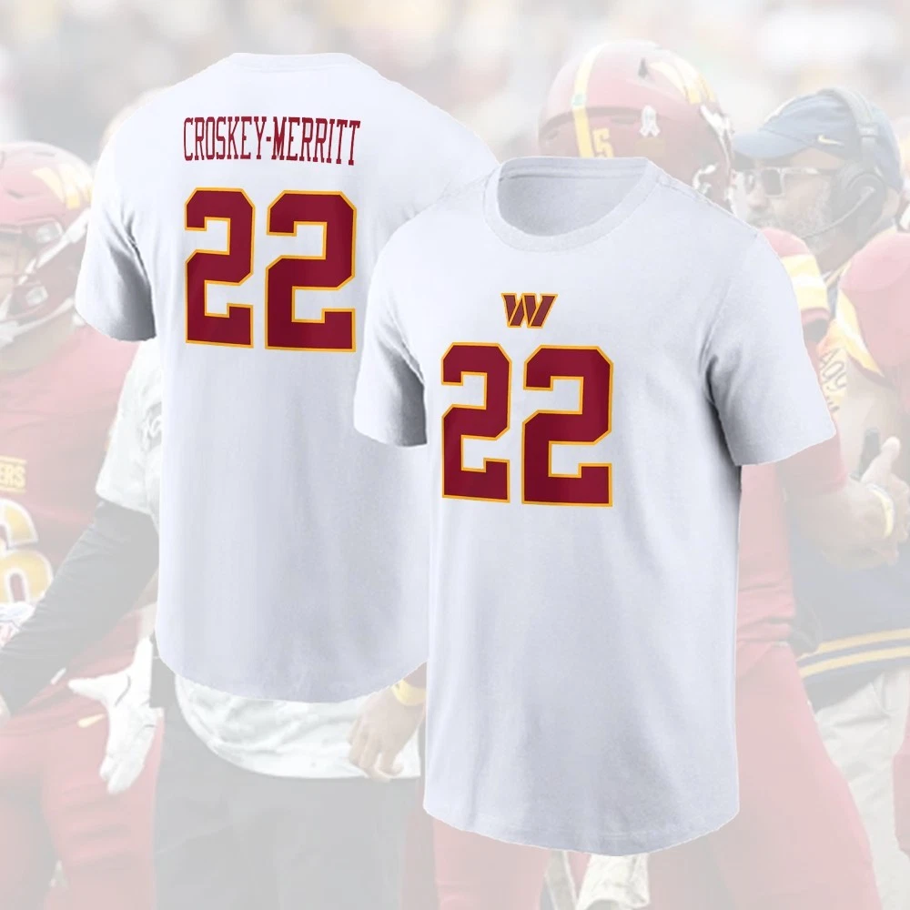 All Player Washington Football 2025 Player White Name & Number For Fans