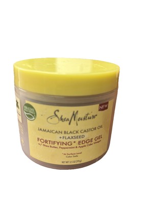 Shea Moisture Jamaican Black Castor Oil + Flaxseed Color Safe Edge Gel 3.5 oz