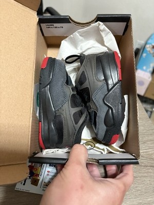 Size 4C - Air Jordan 4 RM (TD) Toddler Bred Black Varsity Red Anthracite Baby
