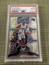 2021-22 Mosaic JALEN SUGGS Fast Break Variation RC #209 POP 1 PSA 8 RARE