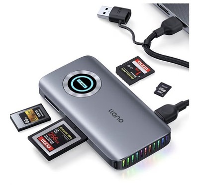 llano USB 3.2 Gen 2 (10Gbps) 4 in 1 Card Reader CFexpress Type A/B SD Micro SD