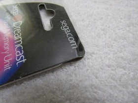 Official Sega Dreamcast Clear Blue VMU Memory Card HKT-7000 - New! Please Read!