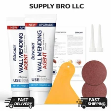 Drywall Repair Kit,2 Pack Wall Mending Agent,Wall Spackle with Scraper, Wall Sur