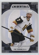 2022-23 Upper Deck Credentials Alex Pietrangelo #91 3b8