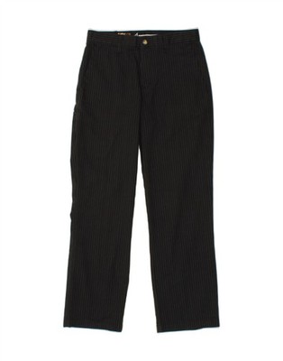 VOLCOM Jungen Straight Chino Hose 13-14 Jahre W27 L27 schwarz gestreift BI12