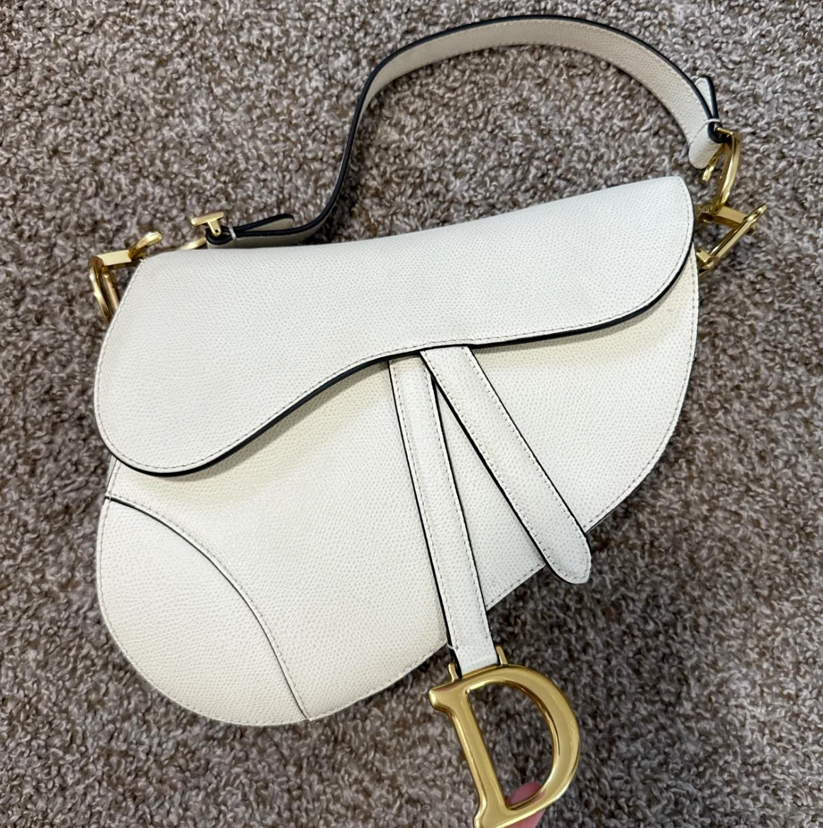 25+ Dior Saddle White Bags & Handbags for Women for sale | Updated