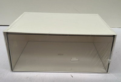 Schreibtisch Schubladen Organizer, Stapelbare Aufbewahrungsschubladen, Kunststoff Weiß Schreibtisch
