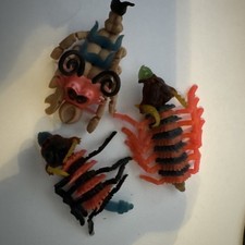 Mattel Creepy Crawler Thing Maker Thingmaker Creations Lot Of 3 Insect Figures