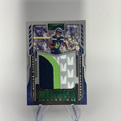 2022 Playbook Mammoth Material Kenneth Walker III Patch /49 MM-18 Seahawks 