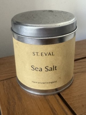 St. Eval Meersalz Kerze einmal benutzt