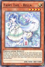 Yu-Gi-Oh TCG RATE-EN035 C Fairy Tail - Rella Raging Tempest