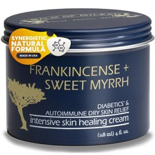 BALM OF GILEAD Foot Healing Cream &ndash; Frankincense & Sweet 4 Fl Oz (Pack of 1)