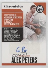 2017-18 Panini Chronicles Auto 143/199 Alec Peters #CA-APT Auto 10ea
