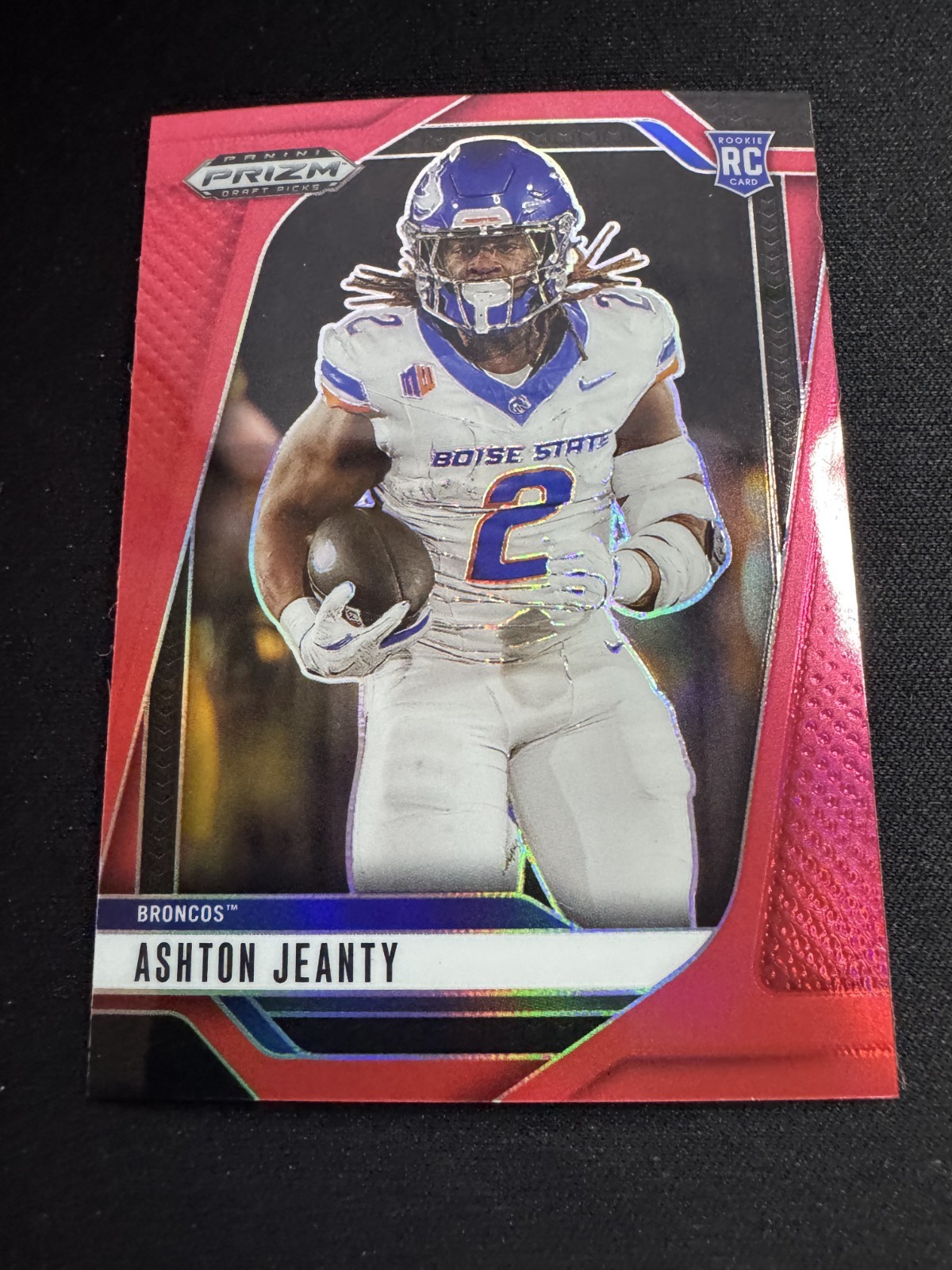 2025 Panini Prizm Draft Picks - Ashton Jeanty #13 Red Prizm /399 (RC)
