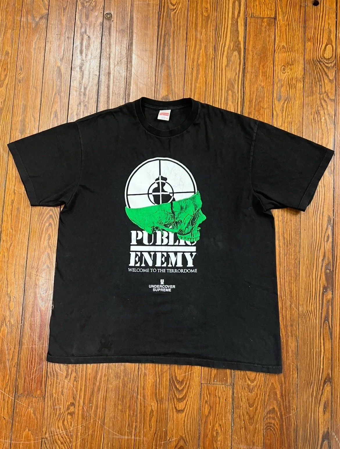 T shirt Supreme Undercover SS18 Public Enemy Terrordome taille XL