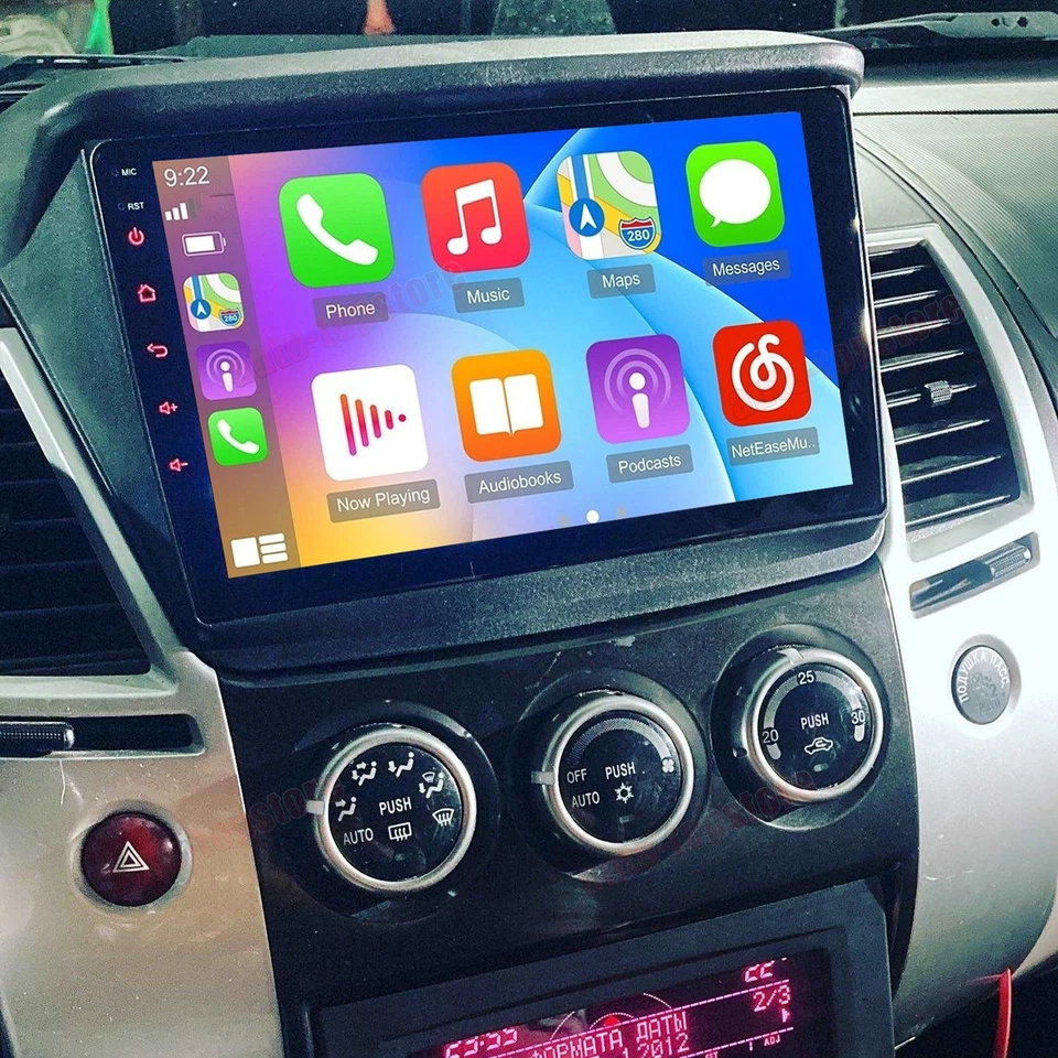 ANDROID 15 CARPLAY FOR MITSUBISHI TRITON ML MN 2006-2015 CAR RADIO GPS HEAD UNIT - image 3 of 4