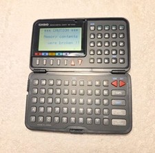 CASIO SF-4100 Digital Diary Vintage Retro Calculator 32KB