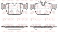 Bremsbelagsatz Scheibenbremse Remsa 1868.00 FüR BMW 2Er F44 1Er F40 X2 F39 116