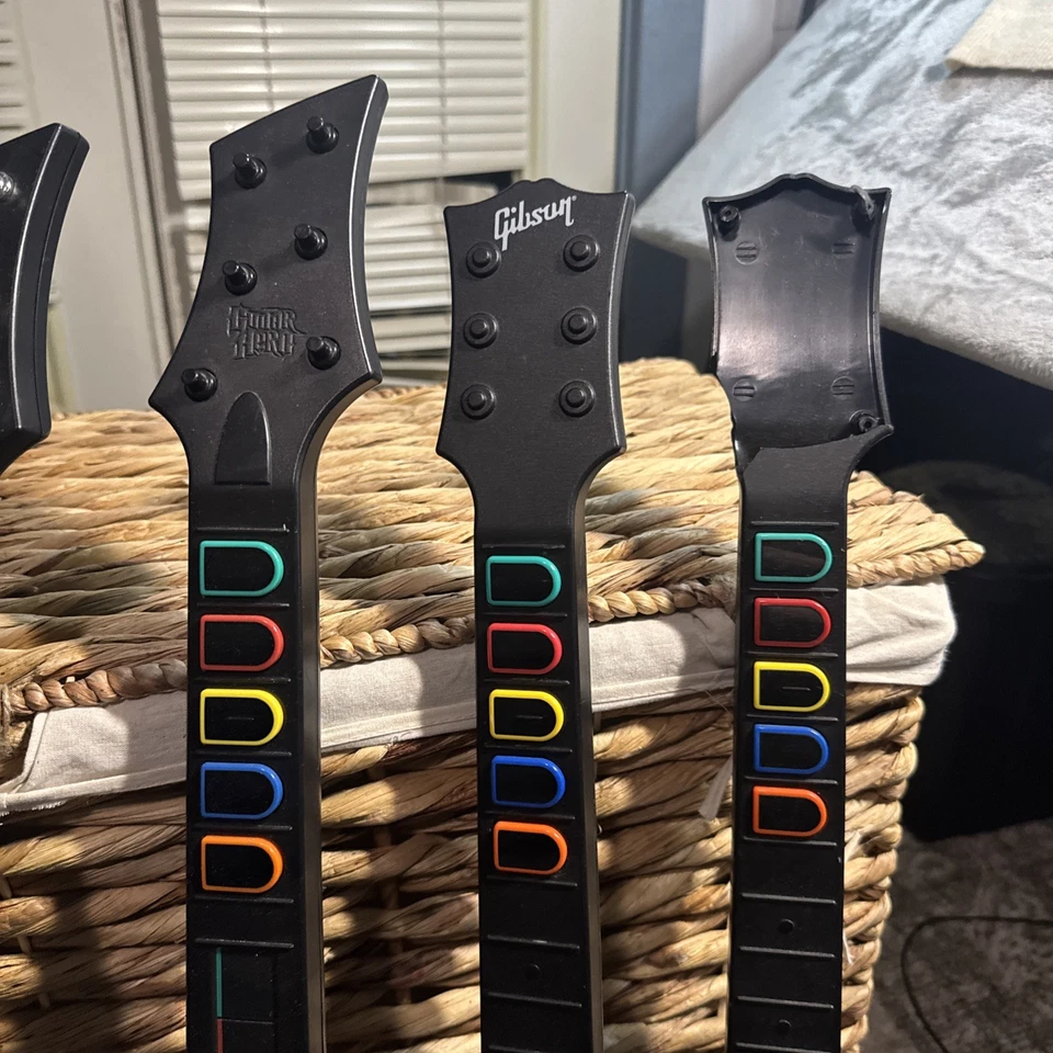 Guitar Hero Reventa Lote de 4 Paquete PS2 PS3 XBOX 360 Aero Smith Sunburst Star Pow Foto 4 de 4