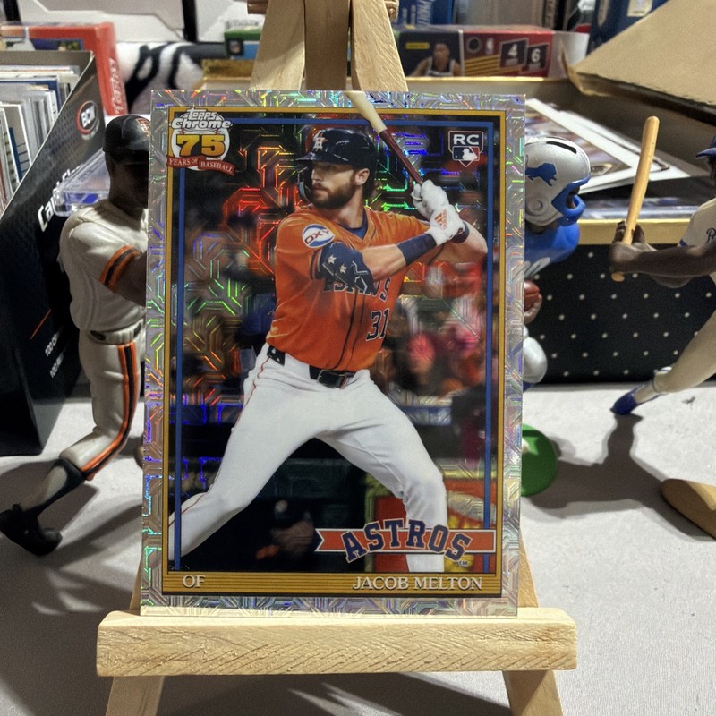 Topps Series 1 2026 Jacob Melton Rookie Mojo Refractor Astros 