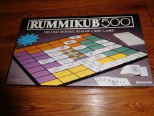 Vintage RUMMIKUB 500 Rummy Card Board Game By...