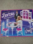 Vintage Barbie Dream Furniture Collection Fashion Dining Room Set 1984