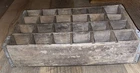 Vintage 24 Bottle Wood Bottle Crate Drink  Faded
