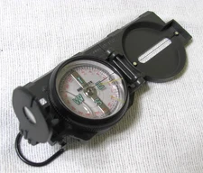 Brunton Lensatic  Sighting Compass Military Style Hiking Trekking Map Reading