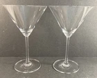 Marquis by Waterford Vintage  Large 10 oz Crystal Martini Glasses Set of 2