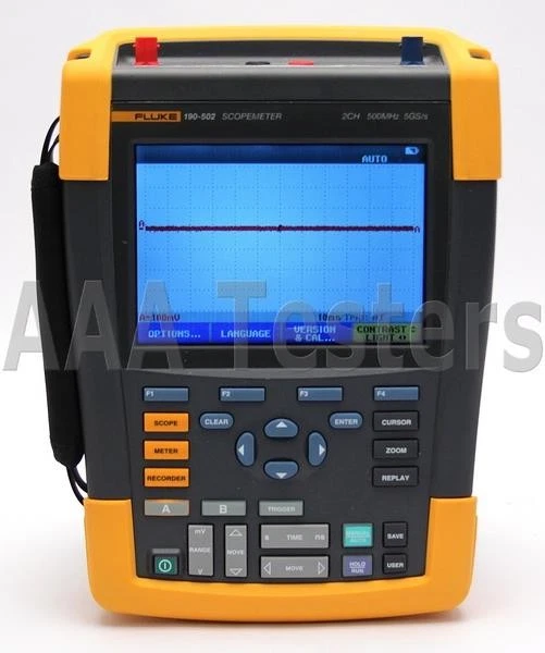 Fluke 190-502 Series II Scopemeter 2 Channel 500MHz Oscilloscope - Image 2 of 4