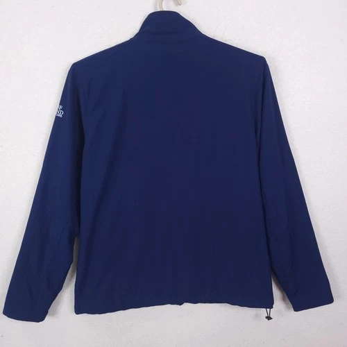 Finn Ryan Full Zip Jacket Mens XL Navy Blue Bank of England Golf Windbreaker image 3
