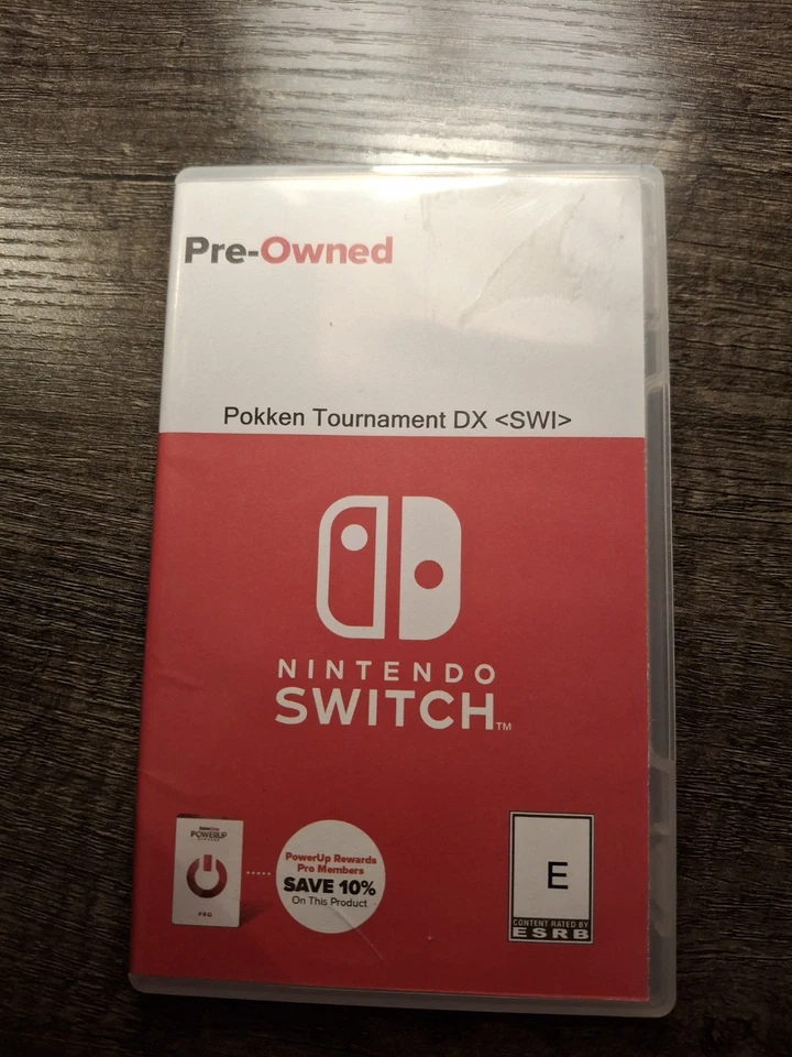 Cartucho de juego Pokken Tournament DX Nintendo Switch con estuche reemplazado Foto 2 de 4