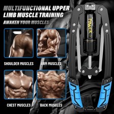 22-440lbs Hydraulic Chest Expander Power Twister Arm Shoulder Exercise Equipment