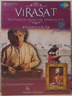 Virasat Timeless Legacy Of Father & Son On Santoor Classical Instrumental 2 CDs
