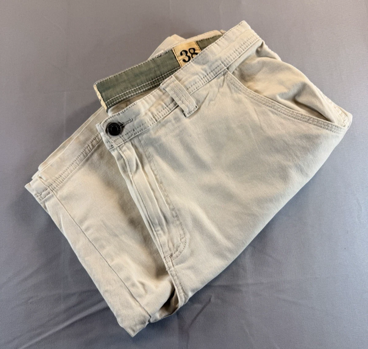 RedHead Cargo Shorts Mens 38 Khaki Outdoor Utility Fishing Hiking Cotton