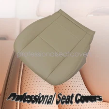Replacement Fits 00-07 Toyota Sequoia Driver Bottom Leather Seat Cover Tan