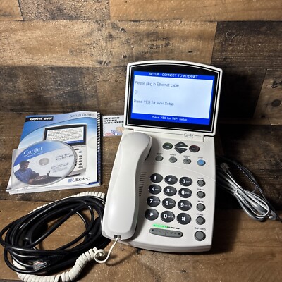 Ultratec CapTel 840 Captioned Hearing Impaired Telephone Phone