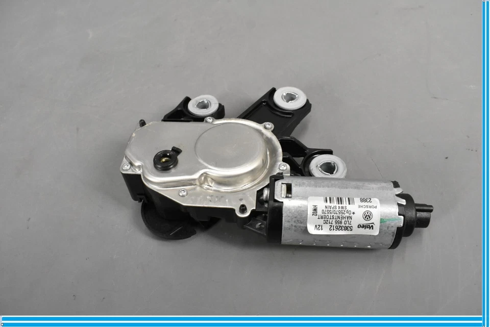 Motor limpiaparabrisas puerta trasera 7L0955712 OEM 04-07 VW Volkswagen Touareg Foto 4 de 4